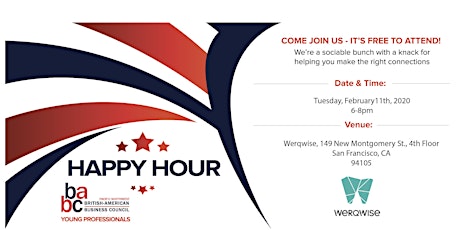 BABC Young Professionals Happy Hour! - Tuesday, February 11th, 2020 primary image