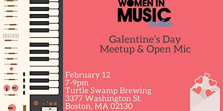 A Women in Music Galentine's Meetup and Open Mic primary image