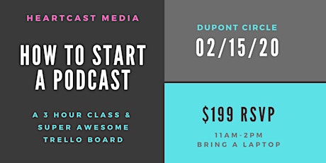 How To Set Up a Podcast: A 3 Hour Class primary image