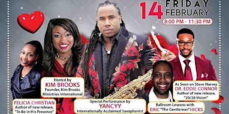 National Bestselling Author Kim Brooks Presents: Singles Step Out on Valentine's Day! primary image
