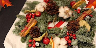 Image principale de Sustainable Christmas Wreath Workshop: Sip, Create, & Celebrate!