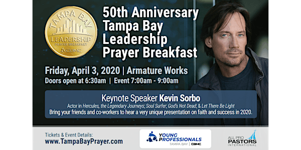 Canceled-50th Anniversary of the Tampa Bay Leadership Prayer Breakfast