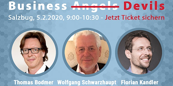 Launch Event: Business Angel Buch u. Business-Angel-Podium + Q&A (Salzburg)