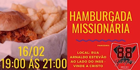 Imagem principal do evento Hamburgada Missionária