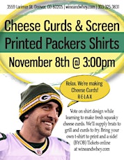 Cheese Curds and Green Bay Packers Shirts! primary image