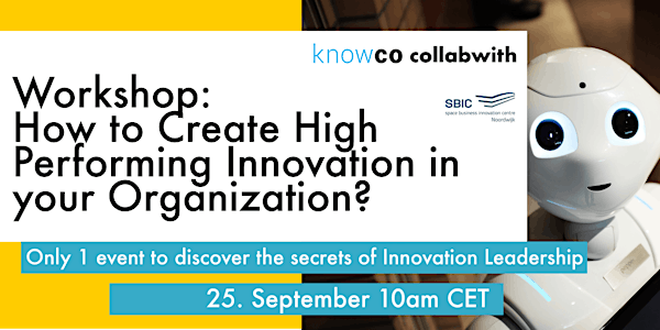WORKSHOP:How to Create an High Performance Innovation in your Organization?