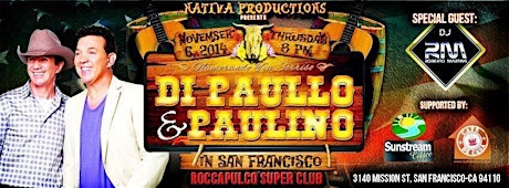 DI PAULLO & PAULINO live in concert!! primary image