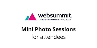 Image principale de 20 min. Photo Sessions for Websummit attendees - Lisboa 2025