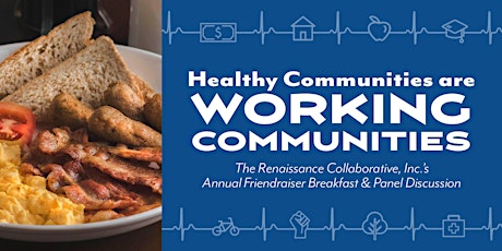 Imagen principal de Discussion & Breakfast: Healthy Communities are Working Communities