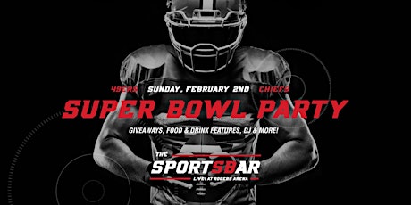 Super Bowl @ Sportsbar Live! primary image