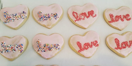 Valentine's Day Cupcake and Cookie Decorating primary image