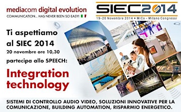 Immagine principale di Integration Technology Speech - by Mediacom Digital Evolution 