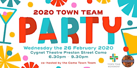 Town Team Party - with Special Guest - David Engwicht primary image