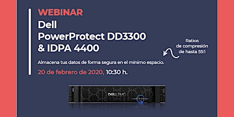 Imagen principal de Dell PowerProtect DD3300