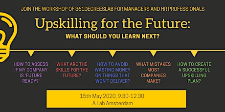 Primaire afbeelding van Upskilling for the Future: What should you learn next?
