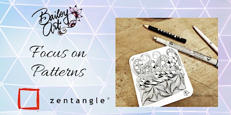 Zentangle - Focus on Patterns (Step 2) - Two Hour Adult Workshop (MAI) primary image