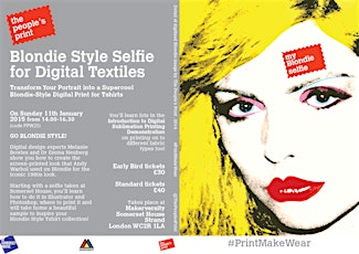 Blondie Style Selfie for Digital Textiles (code PPW25) primary image