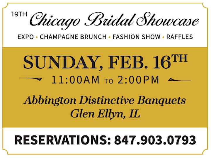 19th Chicago Bridal Showcase image