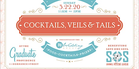 POSTPONED | Cocktails, Veils & Tails (Spring 2020) primary image