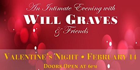 An Intimate Evening with Will Graves and Friends primary image