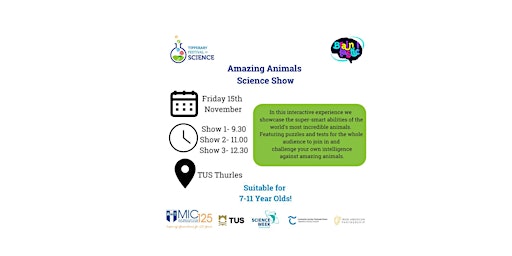 Image principale de Braintastic Amazing Animal Show!