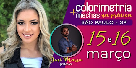 Imagem principal do evento COLORIMETRIA E MECHAS NA PRÁTICA