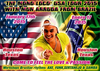 "THE MONO LOCO" USA TOUR 2015 WITH MUH ARRUDA FROM BRAZIL. primary image