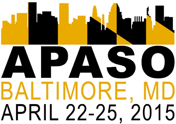 APASO Conference Baltimore 2015