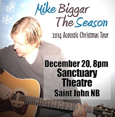 Mike Biggar Acoustic Christmas Tour - Saint John NB primary image