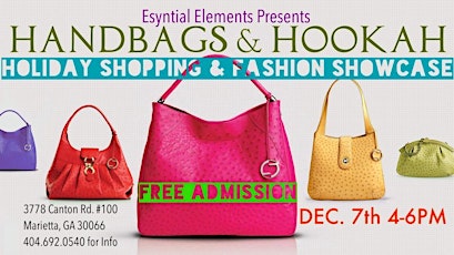 Handbags & Hookah Holiday Shopping Event primary image
