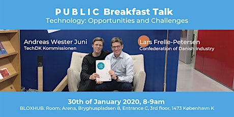 Breakfast Talk: 'Technology: Opportunities and Challenges' primary image