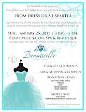 Beautiville Bi-annual Prom Dress Drive Spartea primary image