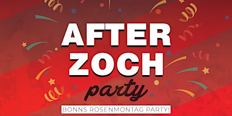 Hauptbild für After Zoch ✘ Karnevalsparty Bonn ✘ 2020