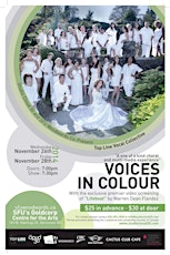 Top Line Vocal Collective "VOICES IN COLOUR" Concert (Nov. 26th & 28th) primary image
