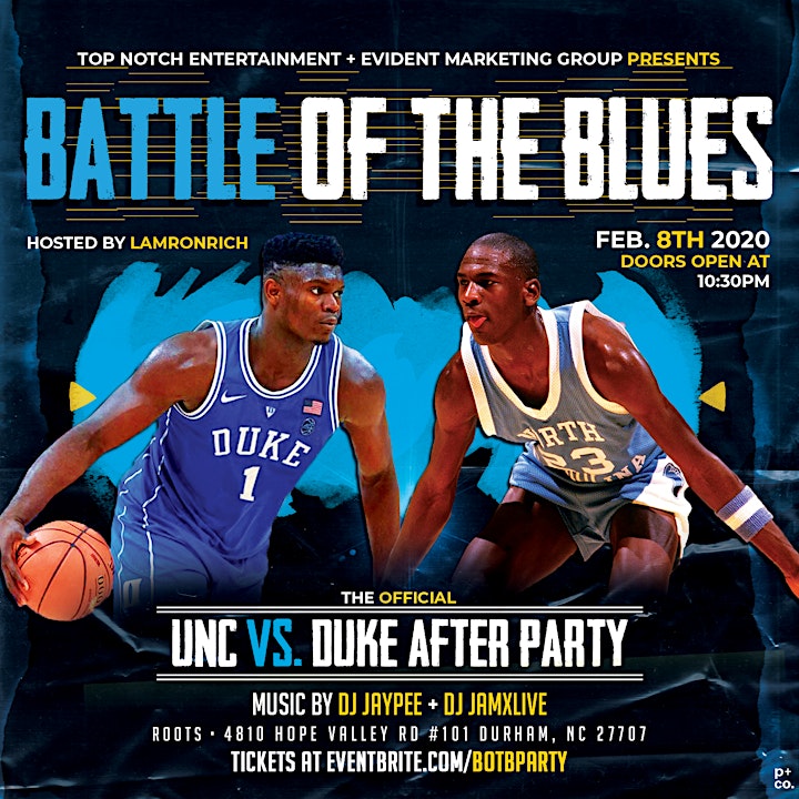 Battle Of The Blues Unc Vs Duke Basketball Game Afterparty