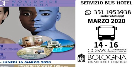 Immagine principale di Pacchetti Bus Hotel per visita cosmoprof bologna 2020 dalla Puglia 