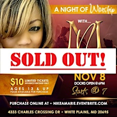 A Night of Worship with Nikea Marie primary image
