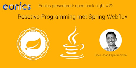 Eonics Hack Night #21 Reactive programming in Spring Webflux