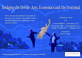 Bridging the Divide - Arts, Economics and the Irrational - A Debate in 3 Acts primary image