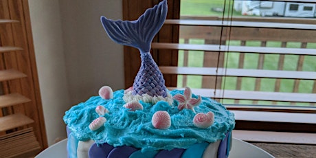 Mommy and Me Mermaid Cake primary image