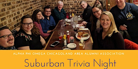 APO Alumni Suburban Trivia Night primary image