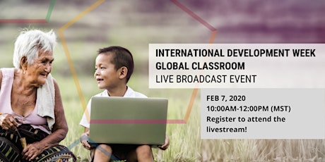 International Development Week 2020 - Livestream Event
