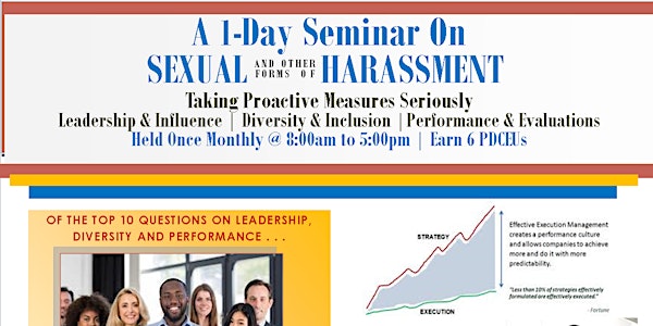 A 1-Day Workshop For Leadership On Sexual & Other Forms of Harassment