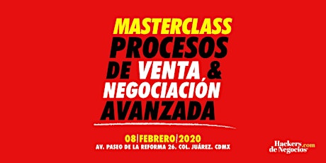 Imagen principal de Master Class: Procesos de Venta y Negociación Avanzada