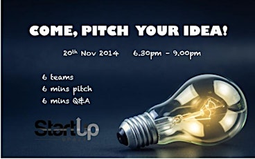Pitch@Spaze - Come pitch your idea!