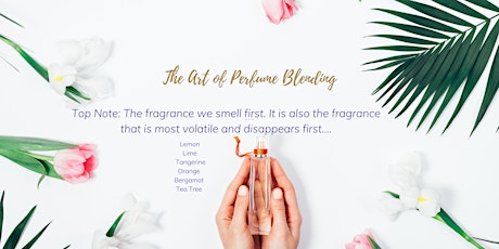The Art of Aromatherapy Perfume and Blending Brisbane primary image