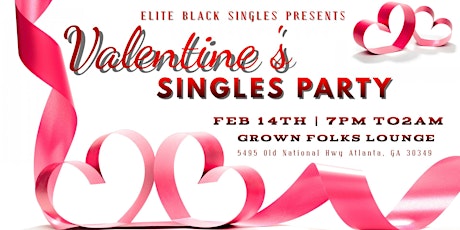 Single & Ready to Mingle Valentine's Party at Grown Folks Lounge primary image
