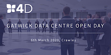 4D Gatwick Open Day: Tour a World Class Tier 3 Data Centre primary image