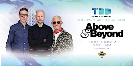 TAMPA BAY DAYLIFE POOL PARTY WITH SPECIAL GUEST, ABOVE & BEYOND primary image