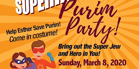 Superhero Purim Party primary image